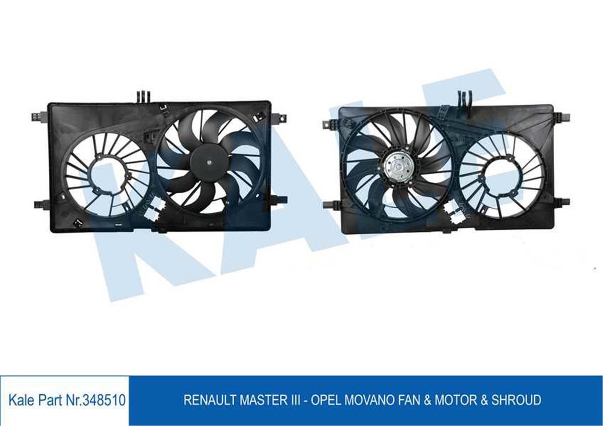 Fan Motoru Komple Master-Movano Iıı 2.3 Dcı-Cdtı 10