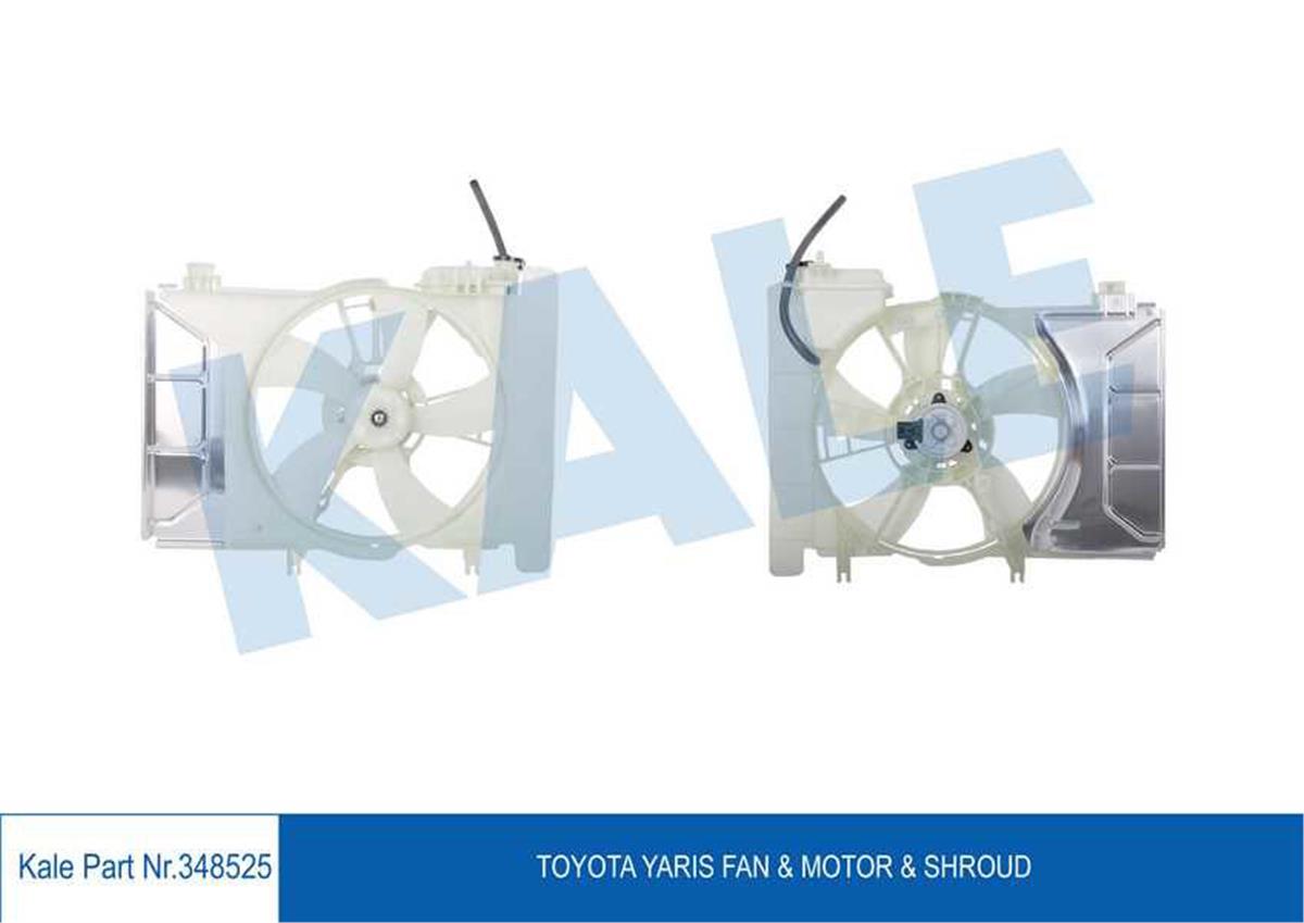 Fan Motoru Komple Toyota Yarıs 1.0 Vvtı 2005