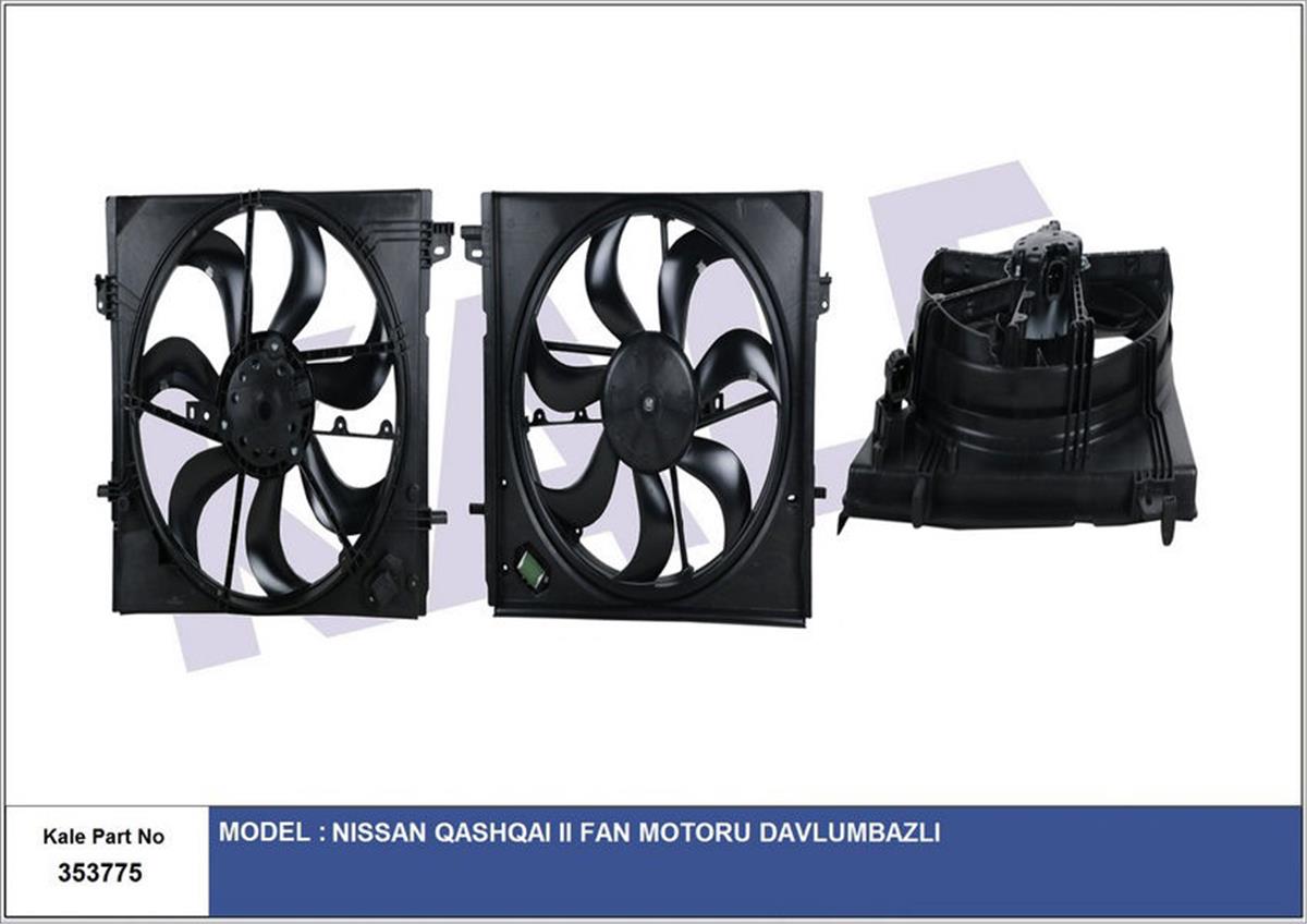 Fan Motoru Nıssan Qashqaı Iı 1.2 13
