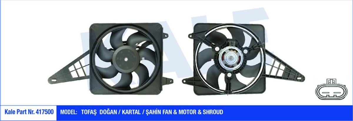 Fan Motoru Soketlı Murat 131 Slx