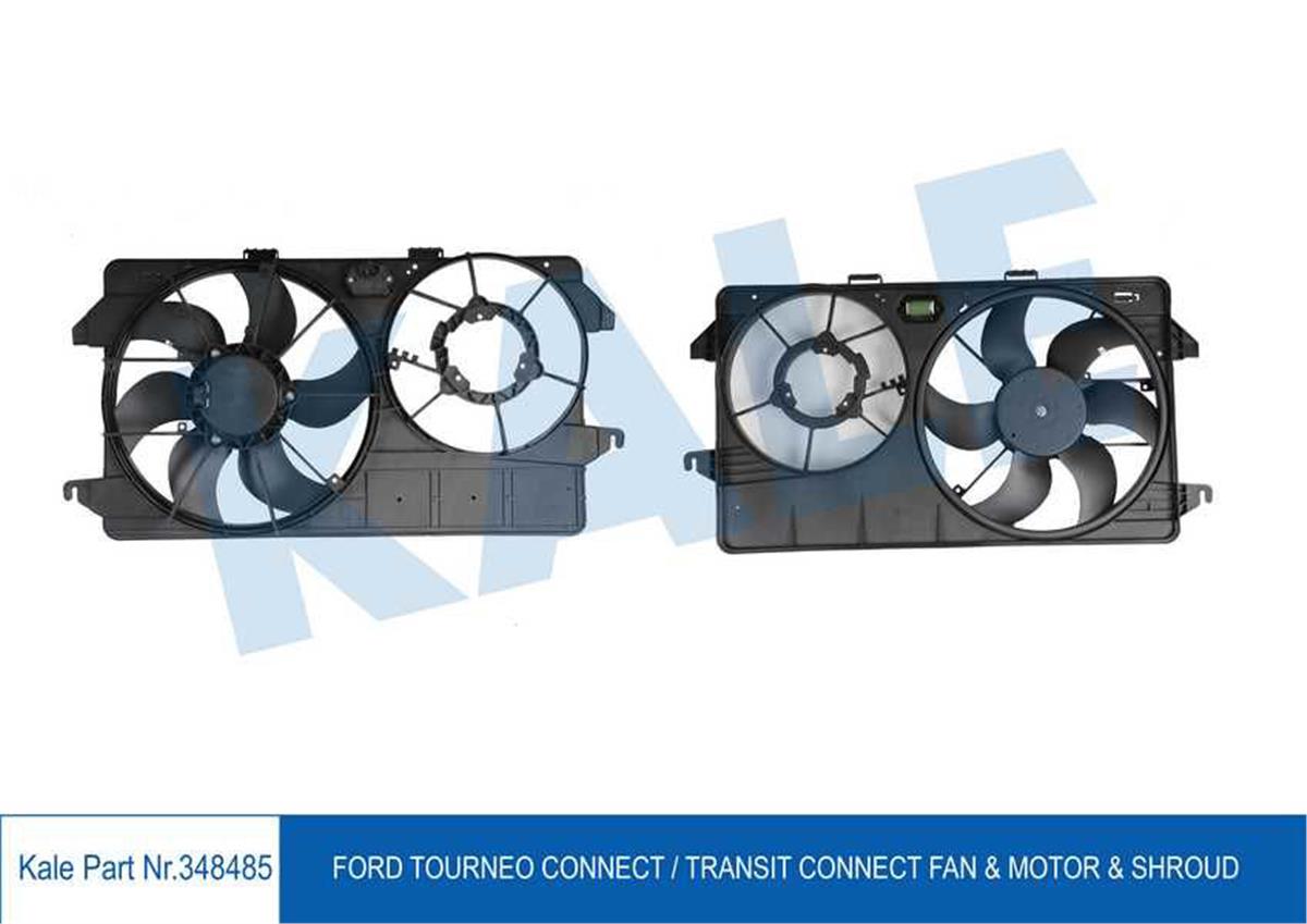 Fan Motoru Tek Motor Transit Connect 02 Ac