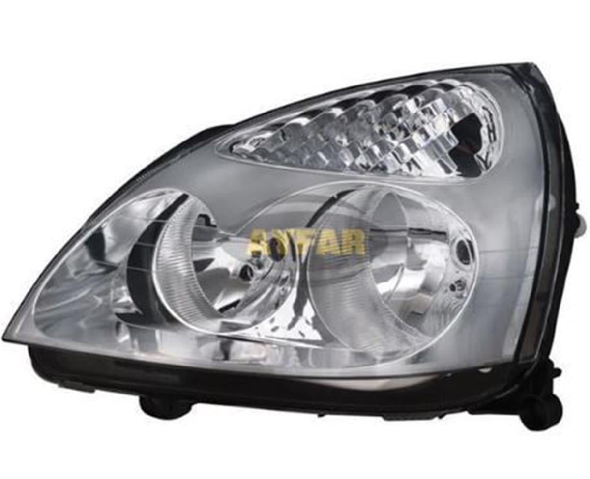 Far Krom Çerçeveli Motorlu Sol Renault Clio 01-09