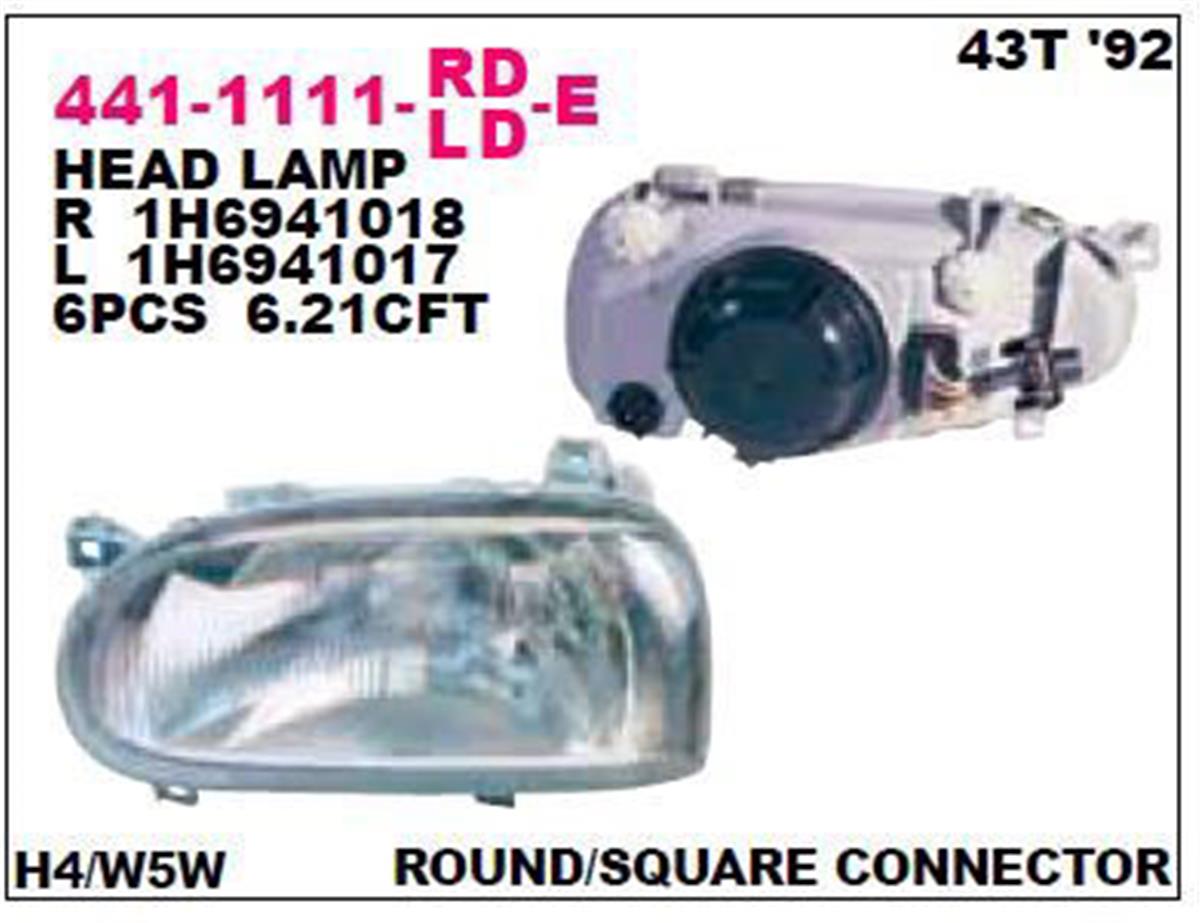 Far Sağ Golf3 Bm 92-97