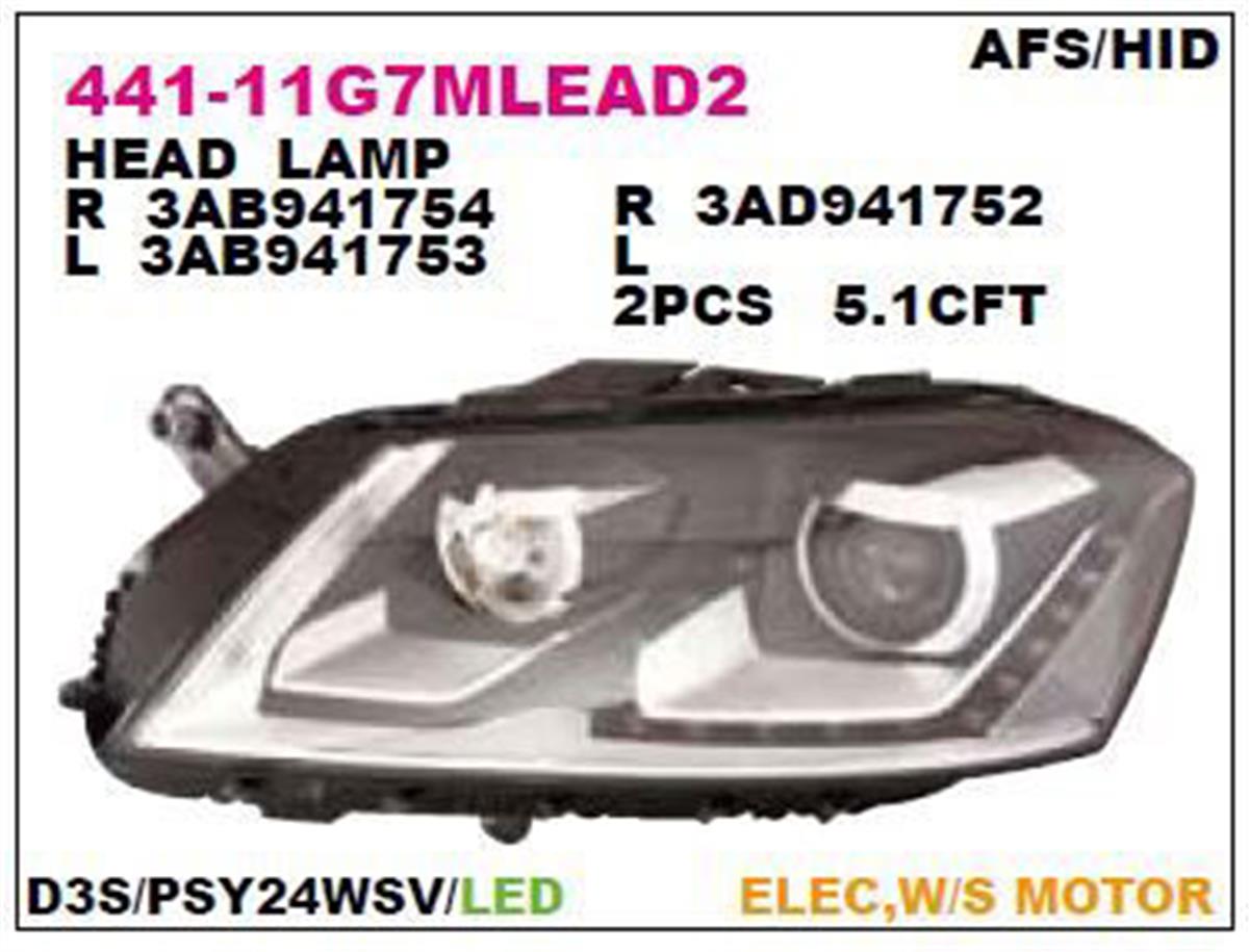 Far Sağ Passat Bm (Xenon-Led Li) 10-15