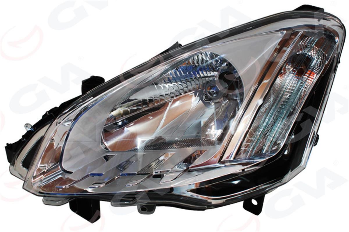 Far Sinyal Sol Berlingo 2012 Elektrikli H4 Motorlu Ledli