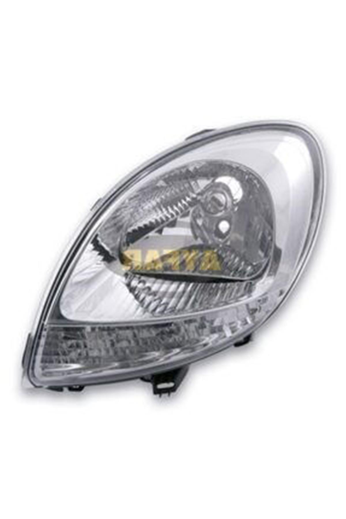 Far Sinyal Sol Kango 03/03-12/07 Elektrikli H4 Beyaz Far Ayar Kumandasız