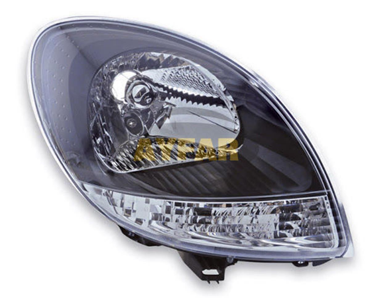 Far Sinyal Sol Siyah Çerçeveli Kango 08-09 Motorlu