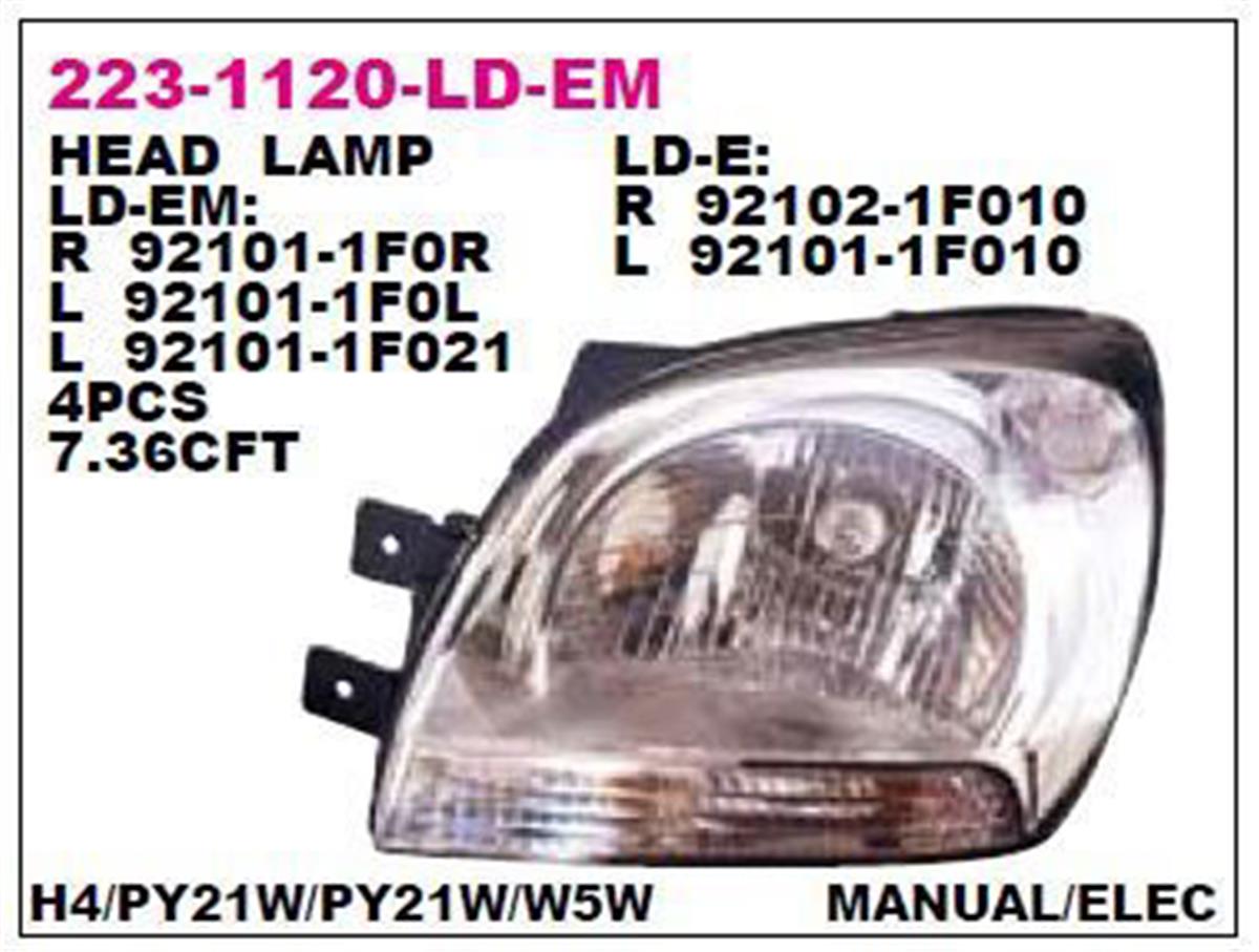 Far Sol Sportage Benzin-Dızel 05-08