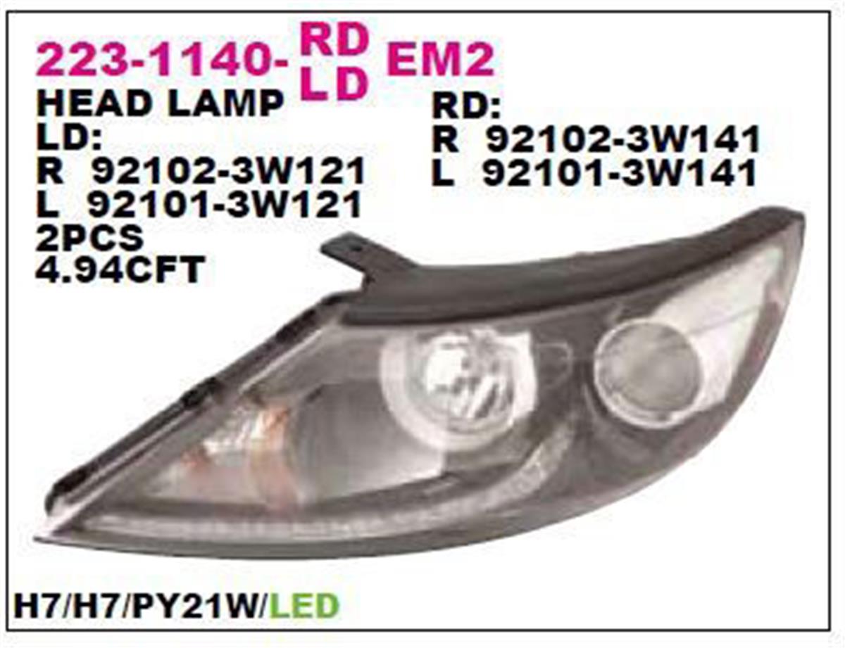 Far Sol Sportage Benzin-Dızel 10-