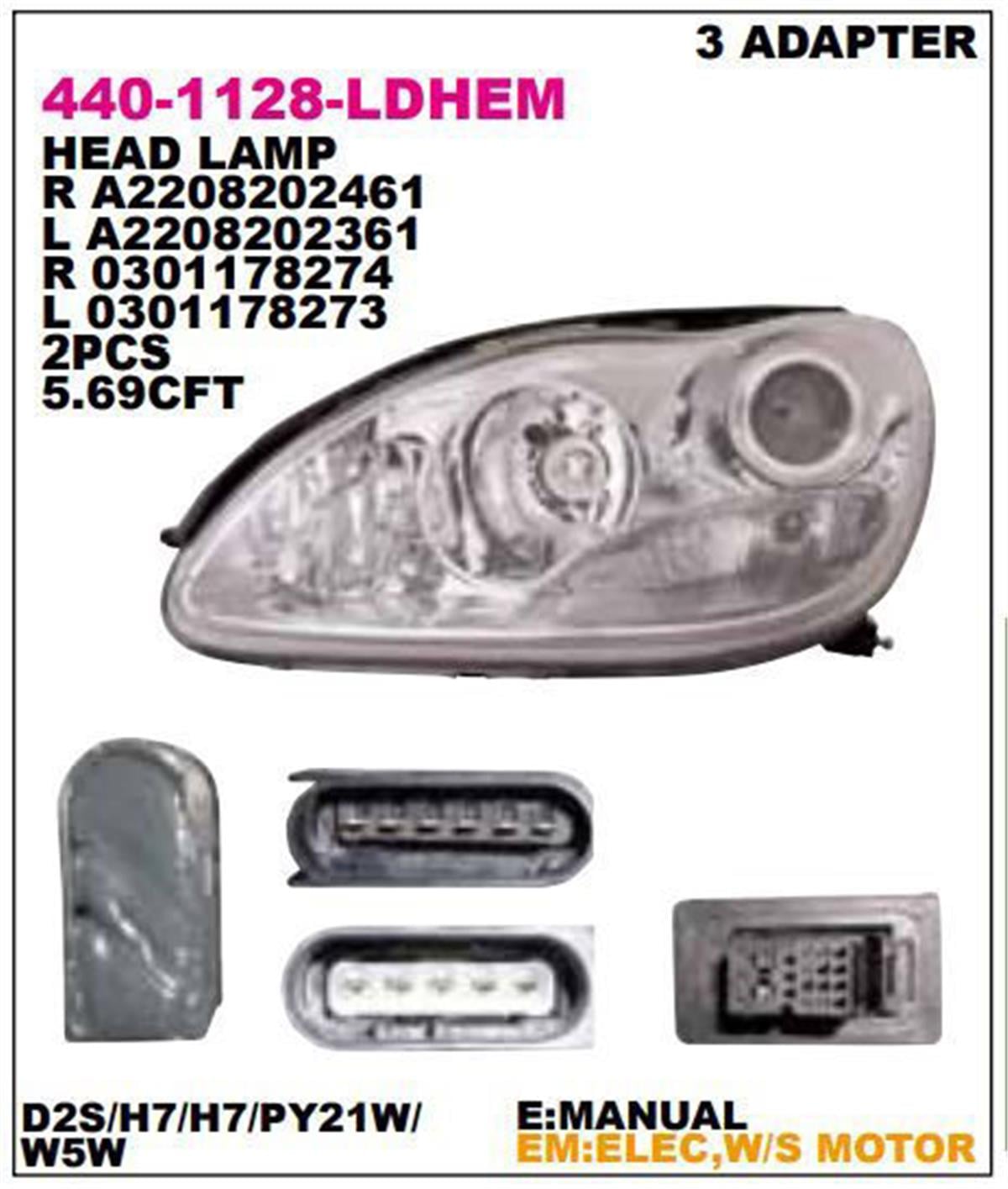 Far Sol W220 Bm 02-05