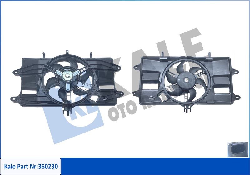 Fiat Doblo MPV Fan Grubu KALE-RADYATOR