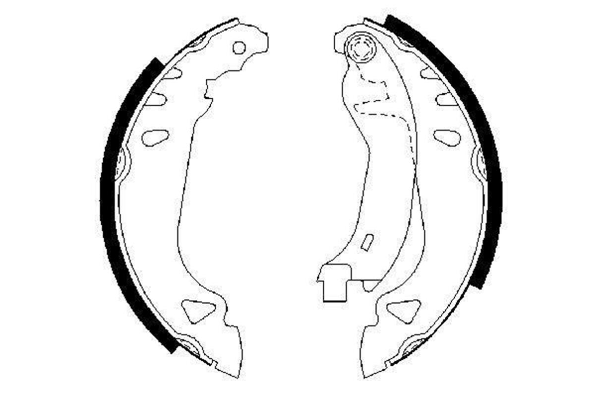 Fiat Lancia Dedra Punto Tempra Tipo Fren Balatası 180X30 5888433-5890500-5888433-589050