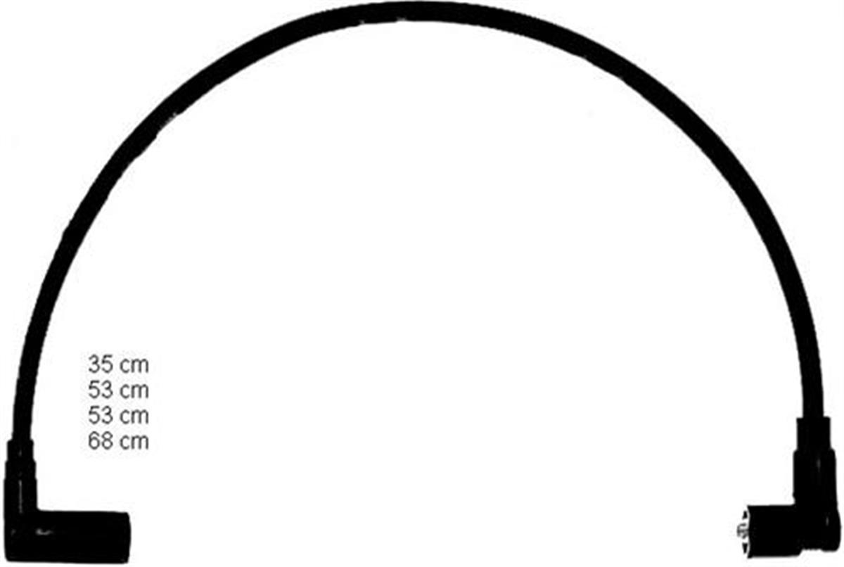 Fiat Tempra Mpi 1.6İe 8V Punto 1.4 Gt Turbo Buji Kablosu 7785350