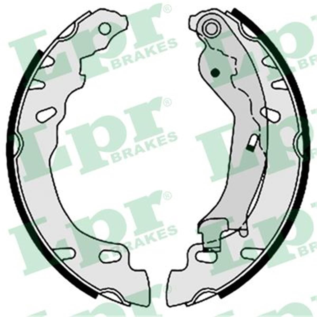 Fiat 500 Panda Arka Pabuç Balata 180X32