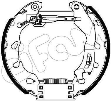 Fiat Panda II 169 Fren Silindiri Tamir Kiti CIFAM