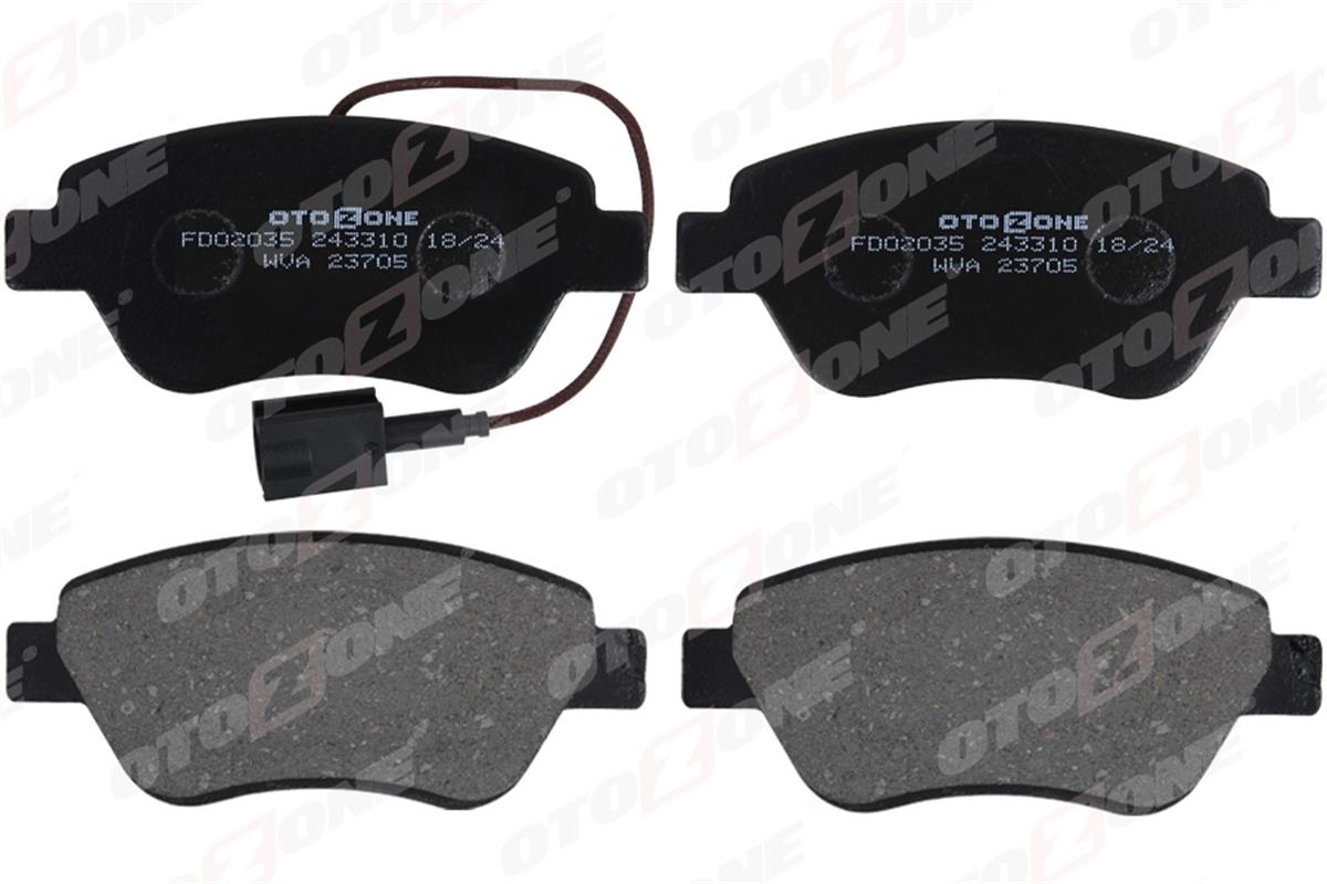 Fiat Doblo Albea Linea Stilo Fiorino Fren Balatası Ön 77364393-77363942-77364158-773