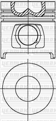 Fiat 8055.05.000 Piston Segman Q104.6mm 060 YENMAK