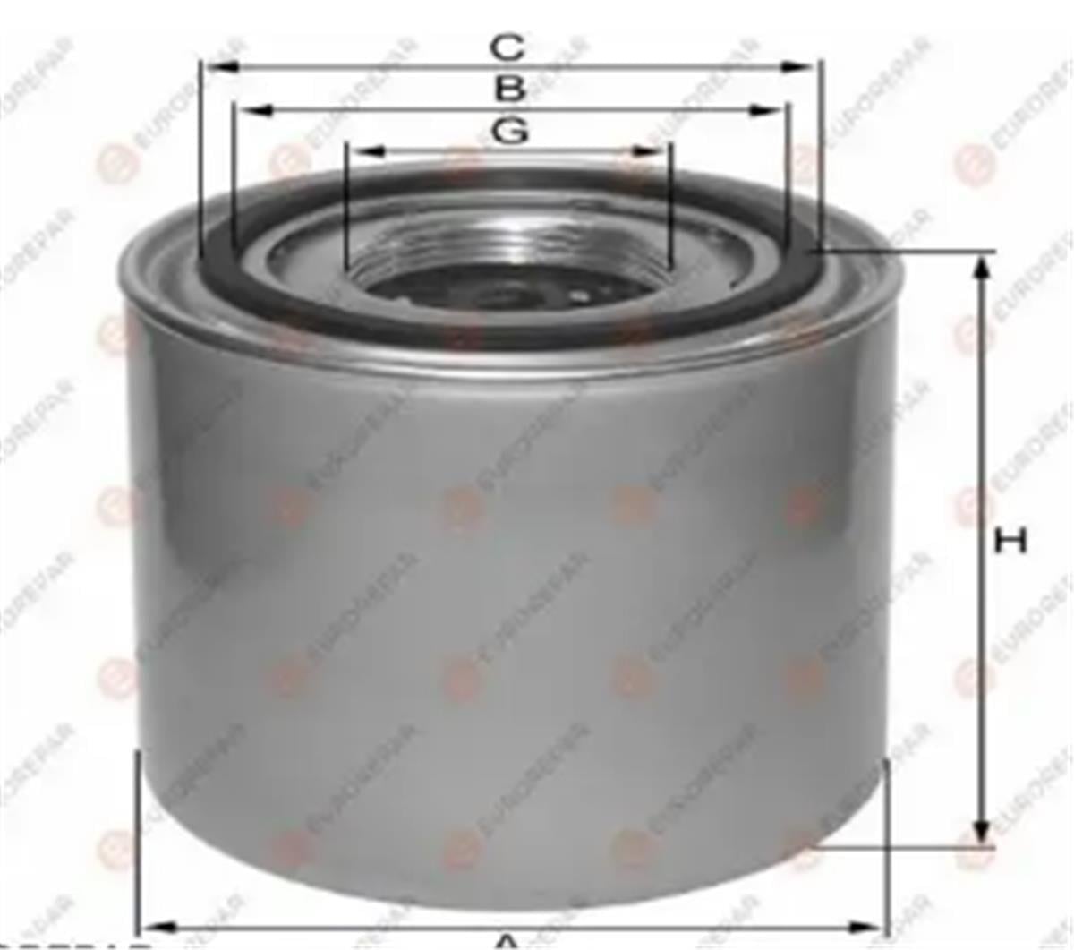 Fiat Marea Palio Brava Bravo Stilo Yağ Filtresi Eurorepar 1.6-1.9 Motor 71736159