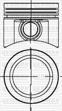 Fiat Panda I Piston Segman STD YENMAK