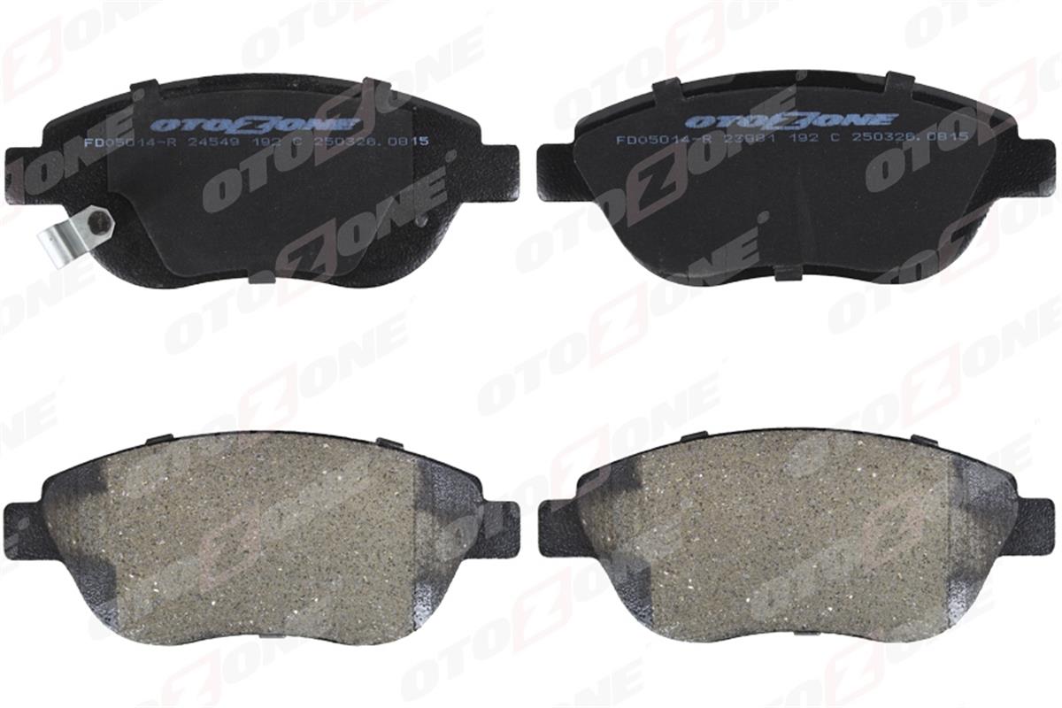 Opel Corsa D Fiat 500L Ön Balata 93189816-1605354-1605227-77366