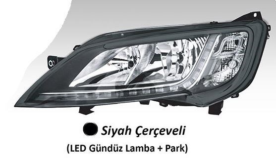 Fiat Ducato Maxi Peugeot Boxer Citroen Jumper Sol Far Motorlu Siyah... AYFAR