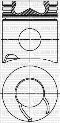 Fiat 8460.41 E Piston Segman Q120.0mm STD YENMAK