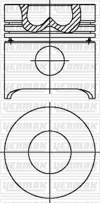 Fiat 8035.06 Piston Segman Q100.0mm STD YENMAK