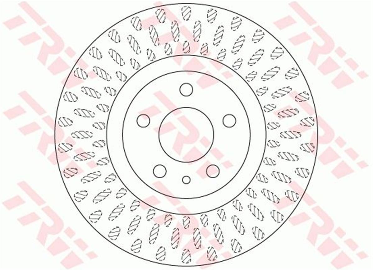 Fiat 500L (12>) Fren Diski Ön 51884303-51885408-51937217-519