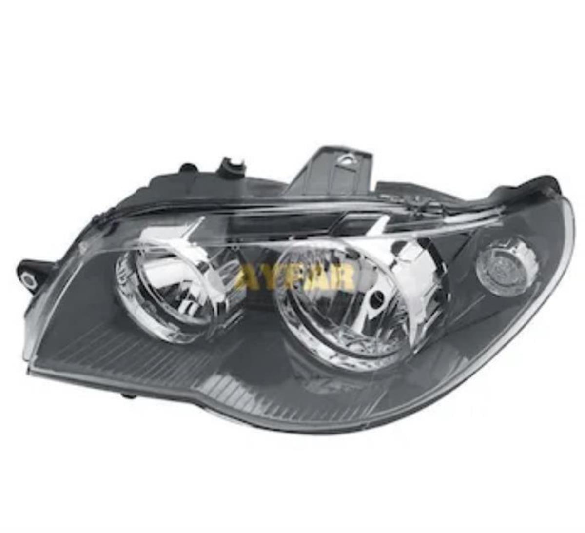 Fiat Albea Sole Palio Siena (05-07) Far Sol Manuel Siyah Çerçeveli