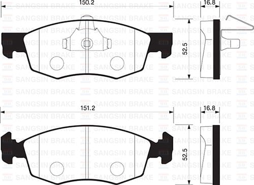 Fiat Palio Weekend Ön Fren Balatası SANGSIN