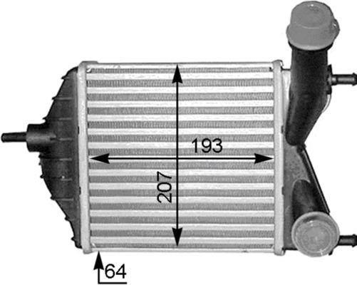 Fiat Punto 188 JTD Turbo Radyatörü MAHLE