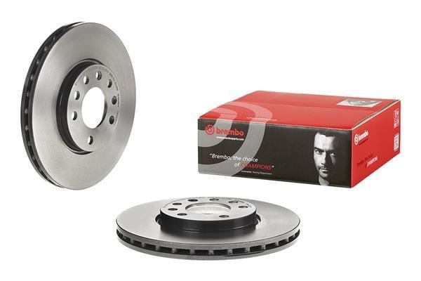 Fiat Ön Fren Diski UV Kaplamalı BREMBO