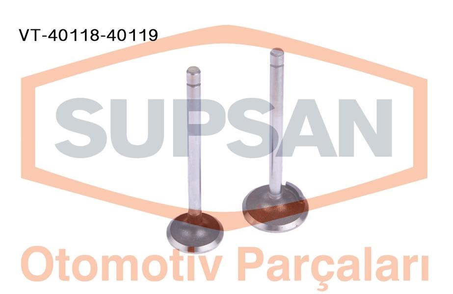 Fiat 50 NC Supap Takımı SUPSAN
