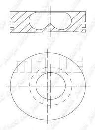 Fiat Ducato 2.8 TD Piston Segman 0.60 MAHLE