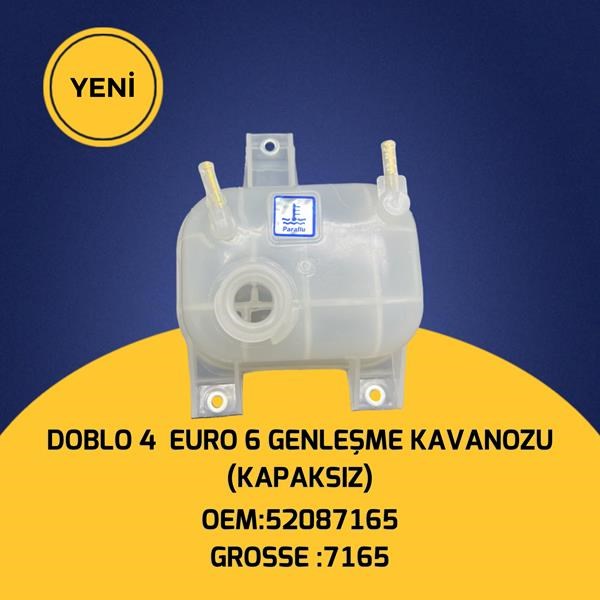 Fiat Doblo IV Radyatör Ek Su Deposu Kapaksız GROSSE