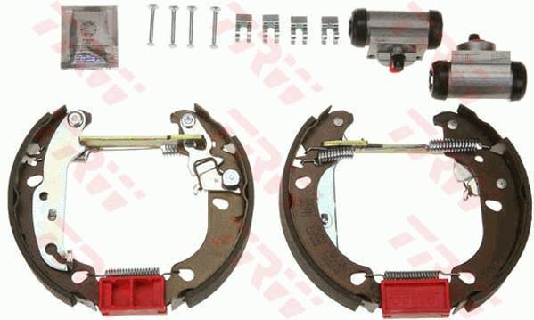 Ford Fiesta Arka Aks Pabuçlu Balata Kiti TRW