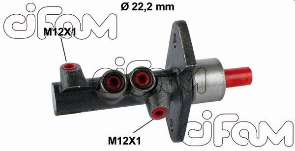 Ford Fiesta Fren Ana Merkezi Ölçü: 22.2mm CIFAM