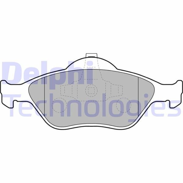 Ford Fiesta Ön Balata ABS'li DELPHI