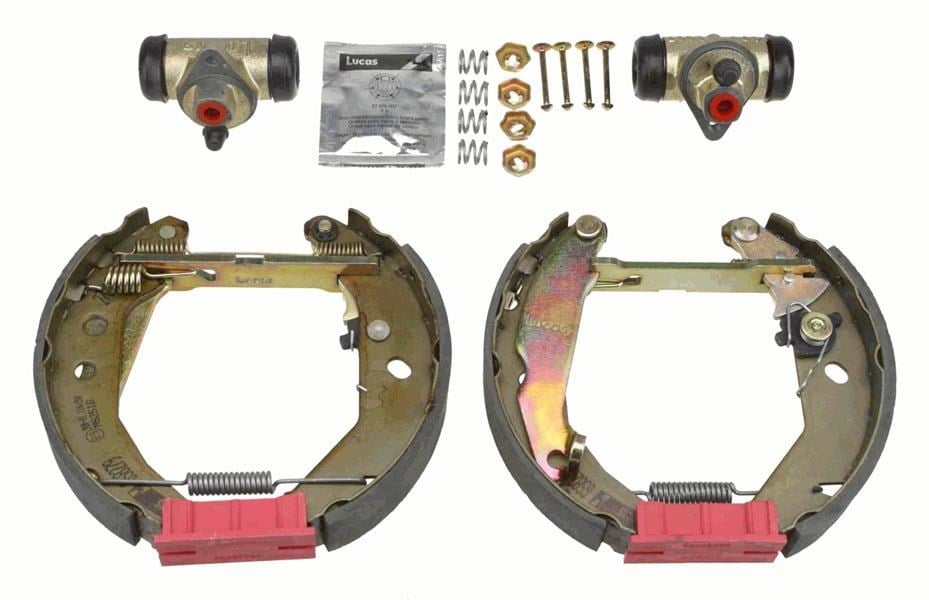Ford Fiesta III Arka Aks Pabuçlu Balata Kiti TRW