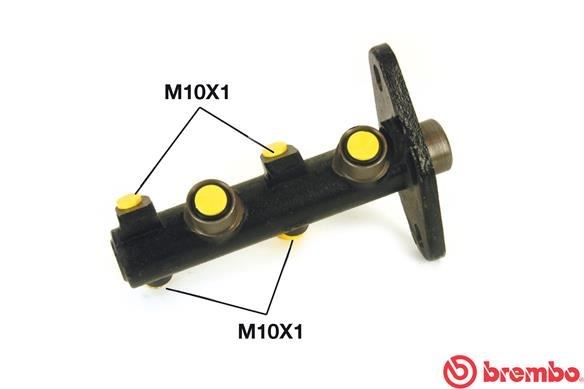 Ford Fiesta 4 Fren Ana Merkezi ABS ÇAP: 22.2MM BREMBO