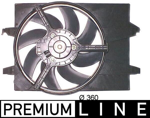 Ford Fiesta 02> 1.4-1.6 ZETEC AC Fan Motoru MAHLE