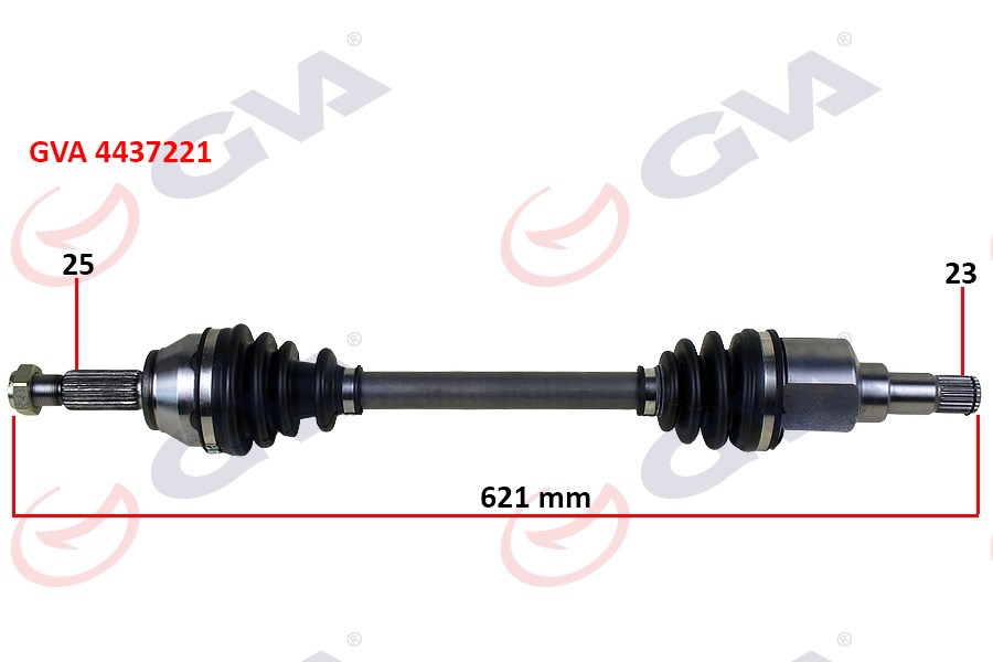 Ford Fiesta 5 Ön Aks Komple Sol 1.4 TDCI GVA