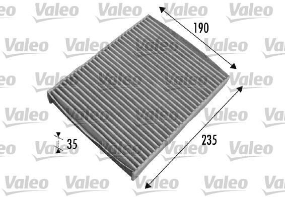 Ford Fiesta V Fusion Karbonlu Polen Filtresi VALEO