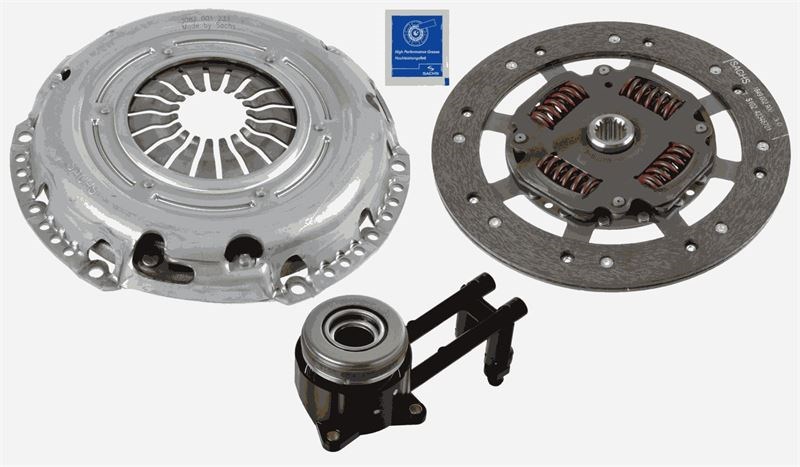 Ford Fiesta 5 Debriyaj Seti Rulmanlı SACHS