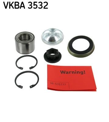 Ford Fiesta 5 Focus 1 Fusion Mazda 2 Arka Teker Rulmanı ABS Set SKF
