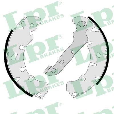 Ford Fiesta V 01>08 Fusion 02>14 Ka 1.6I 03> Arka Fren Balatası Kampanalı LPR