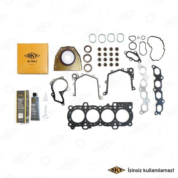 Ford Fiesta V Fusion Focus II Tam Takım Conta Silindir Kapak Contalı 1.4... SKT