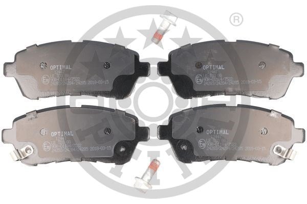 Ford Fiesta Suzuki Swift Justy Mazda 2 Daihatsu Sirion Baleno Ön Fren Balatası OPTIMAL