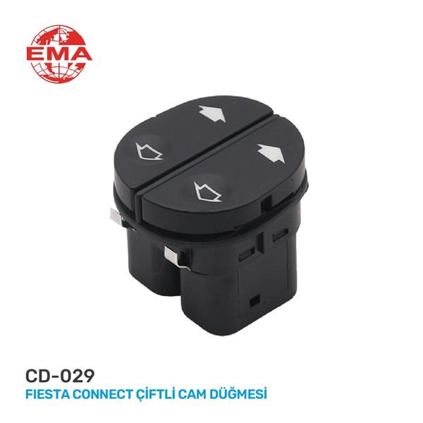 Ford Fiesta Connect Çiftli Cam Açma Anahtarı EMA