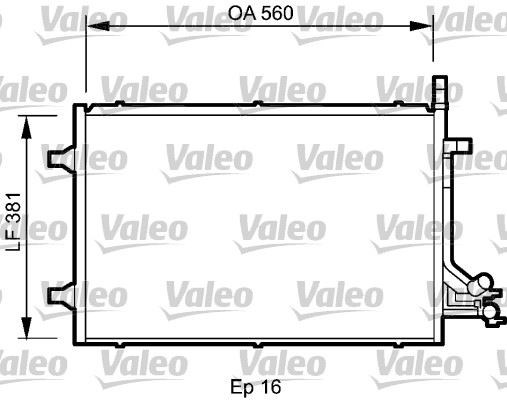 Ford Fiesta Fusion Klima Radyatörü VALEO
